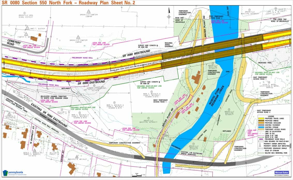 I-80 North Fork - Project Plan Sheet 2
